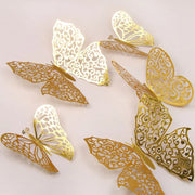 12pcs 3D Butterfly Wall Stickers: Modern Home Decor