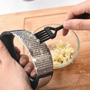 Stainless Steel Garlic Press Crusher.