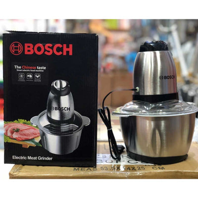 Bosch Stainless Steel Electric Meat Grinder 3 Liter