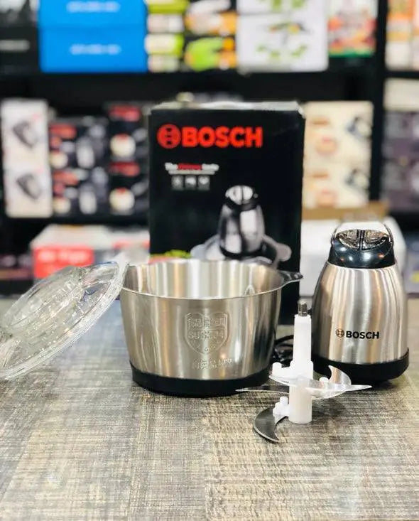 Bosch Stainless Steel Electric Meat Grinder 3 Liter